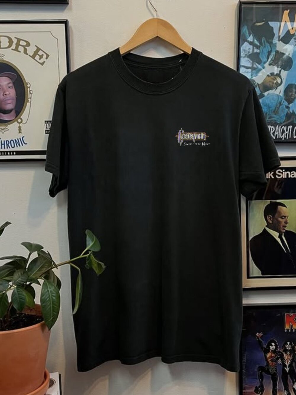 90s Castlevania Symphony Of The Night  Black Tee